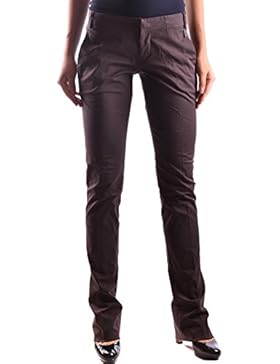 Dirk Bikkembergs Pantaloni Donna MCBI097007O Cotone Marrone