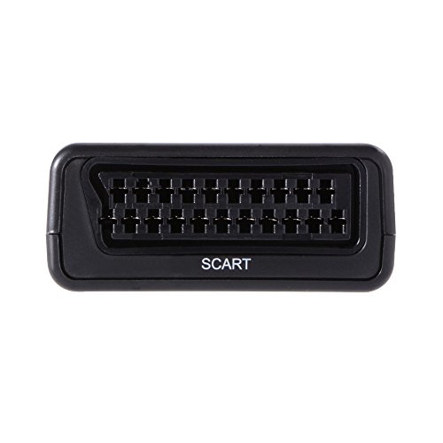 XCSOURCE® Mini PAL NTSC SCART zu HDMI 1080P 60Hz HD Video Converter Scaler Box mit USB Kabel für HDTV AH198 - 8