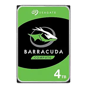 Seagate Barracuda Internal Hard Drive 4TB SATA 6Gb/s 256 MB Cache 3.5-Inch