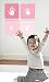 Pearhead Handprint Wall Art Set (Pink)