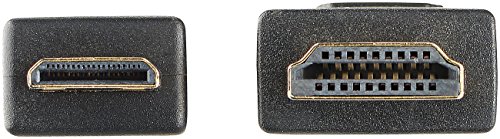 auvisio High-Speed-Adapterkabel Mini-HDMI auf HDMI, für 4K, 3D & Full HD, 2 m - 4