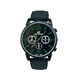 Männer Armbanduhr aus Leder–Linqi1164 Analog Quarz Armband Armee Militär Armbanduhren Cool Sport Herren Uhren Edelstahl Herrenuhr Damenuhr für Halloween Weihnachten Geschenk