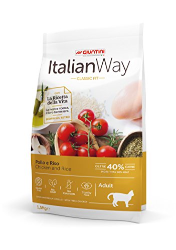 Italian Way Pasto Completo para Gatos Adultos Formula Classic Fit - 400 gr