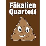 Fäkalien Quartett - Das extrem scheiße Kartenspiel rund um das stille Geschäft - Das WC & Toiletten Kackspiel