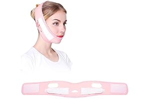 Face-Lifting-Gürtel - V-förmige Maske, V-förmige Maske - zum Heben von Hals und Kinn, Anti-Aging, atmungsaktive Schönheit