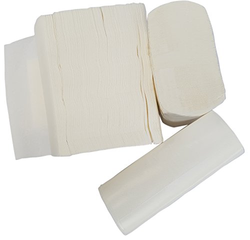 Papierhandtuch Falthandtuch 2-lagig N-Falz 20 x 22,5 cm hochweiß 3000 Blatt je Karton - 2