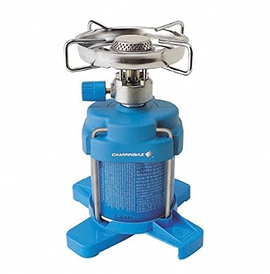 Campingaz Réchaud à gaz 1 Feu Bleuet 206 Plus avec stabilisateur - 1250W - sur Cartouche perçable