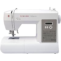 Singer Factory Serviced 6180 Brilliance - Máquina de coser con 80 programas de costura diferentes