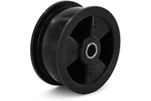 DL-pro Polea tensora negra para secadoras AEG Electrolux 1250125034 125012503/4 Rueda tensora Rodillo tensor para secadora Rollo de cinta tensora Rodillo de anclaje