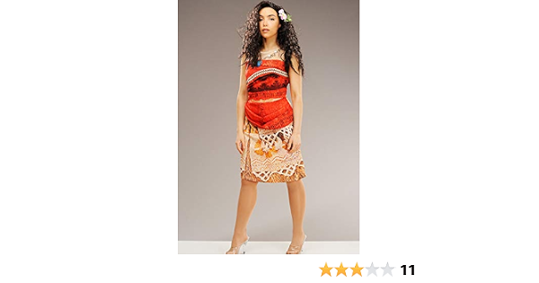 Adult Size Moana Costume (Medium (UK 12 