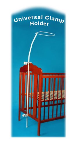 CANOPY / DRAPE HOLDER CLAMP ROD BAR POLE TO FIT COT/ COT BED