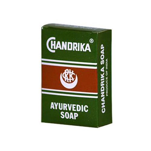 Chandrika Soap Ayurvedic Herbal and Vegetable Oil Soap - 2.64 oz - Case of 10 Chandrika Soap Ayurve