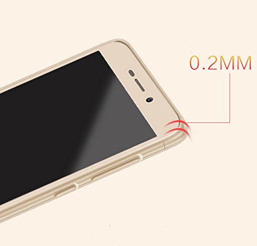 Prevoa       XIAOMI Redmi 3 Funda - Transparent Silicona TPU Protictive Funda Case Carcasa para XIAOMI Redmi 3 5 0 pulgadas 4100 mAh 4G LTE Smartphone - Transparent