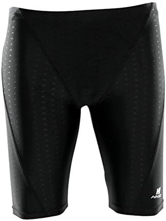 HNSD Swimwear Men's Sharkskin Water Repellent Men's Swimming Swim Trunks Sport Shorts Men Swimwear Black/XXXXL
