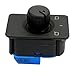 Side Rearview Mirror Switch Control Knob Size 5x3.2x5cm for AUDI A6 C5 Black