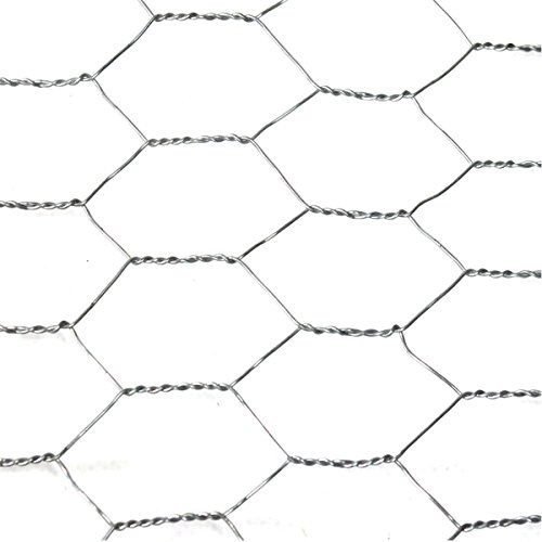 Sechseckgeflecht 1,5m x 25m – Maschung: 25mm; Hasendraht Kaninchendraht Maschendraht verzinkt - 2