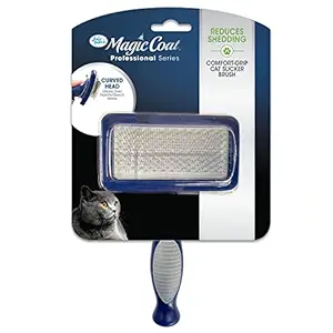 Four Paws Magic Coat Gentle Slicker Wire Brush for Cats