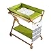 Produktbild ZQ Wickelaufsatz Faltender Wickeltisch und Pad Wasserdichte Kinderzimmer Restroom Jungen Kleinkinder Baby Windel Station (Farbe : Green)