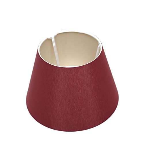 Lampenschirm Chintz Bordeaux Rot 20-12-14 TL Rund