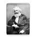 Produktbild Portrait of Karl Marx (1818-1893) (b/w.. - Mousepad - Natürliche Gummimatten bester Qualität - Mouse Mat