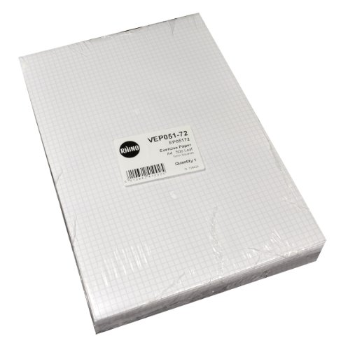 RHINO S5 - Papel para ejercicios tamaño A4 (500 folios)