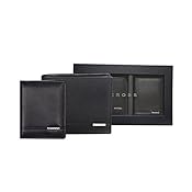 Cross Leather Black Softsided Luggage Set (ACC054B)