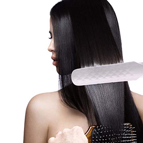 Senoow DIY Hair Straightener Flat Iron USB Rechargeable Ceramic Tourmaline Plate Styler