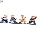 Produktbild 4Pcs Little Monk Shaolin Betrunkene Faust Auto Armaturenbrett Ornament Good Luck Decor