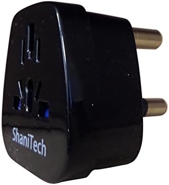 ShaniTech UK & Europe to South Africa Travel Adaptor - Black