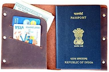 FAIRCRAFT Leather Passport Wallet Passport case passport holder wallet