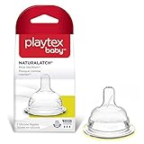 Playtex NaturaLatchNipple, Fast Flow, 2-Count