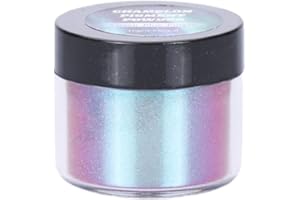 SDOVE SOFEA Camaleón en polvo, Camaleón-Polvo de Cambio de Color de Mica en Polvo para Resina Epoxi Pigmento de Perla en Polvo para Pintar Jabón Hacer Limo 12 Colores