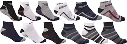 Mens Cotton Ankle Length Socks Pack of 12 RS.299 (65.00% Off) - Amazon