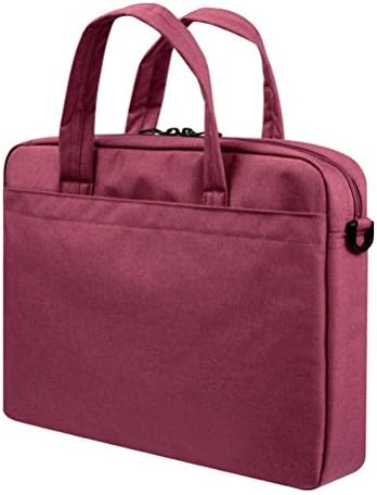 ipuis Case For Chromebook 11.6 "; 11-12 Inch Waterproof Laptop Bag Waterproof Shockproof Bag with Handle for MacBook 12 R 11 cb5-132t, Asus, Dell, HP, Lenovo, Acer Chromebook Samsung Notebook PC red dark red 14-15 Pouces