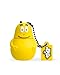Produktbild Tribe FD006303 Barbapapa Pendrive Figur 4 GB Speicherstick Lustig USB Flash Drive 2.0, Schlüsselanhänger Kappenhalter, Barbazoo, Gelb
