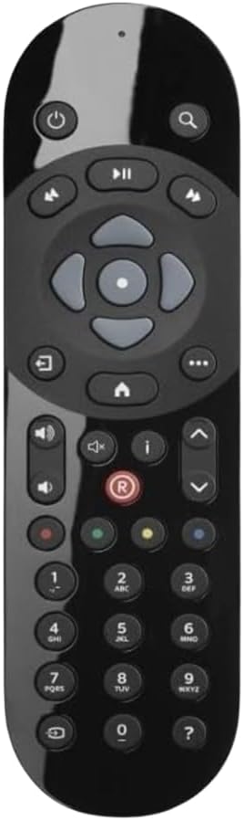 Remote Control Compatible with All Sky Q Remote Control, Q Box, Q TV Box, Q Mini and Sky Q Silver Box - Replacement Remote Control, Infrared Receiver (Non-Touch, No Voice Control)