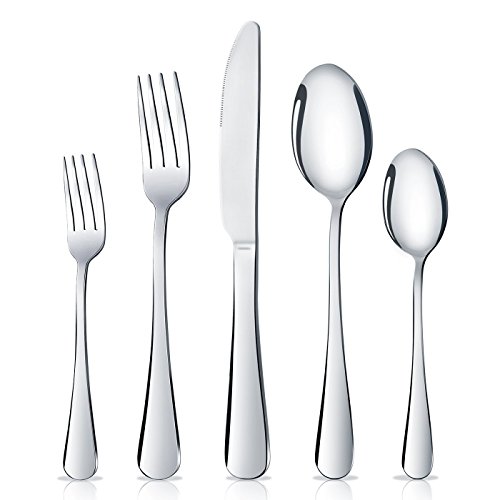 30-Piece, Cutlery,Home Use Stainless Steel Western Tableware Dinnerware Set Knife Fork Spoon Dersert Spoon, Service for 6