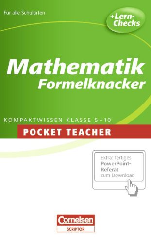 Pocket Teacher - Sekundarstufe I: Mathematik: Formelknacker