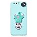 Produktbild Huawei P10 Hülle, Chreey Neu Bunte Szene Niedlich Dekoration Candy Soft TPU Silikon Case Backcover Gummi Handytasche Schutzhülle Matt Cover [Hell blau]