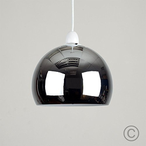 Mini Pantalla Arco MiniSun en Cromo para Lámpara Colgante de Techo Es