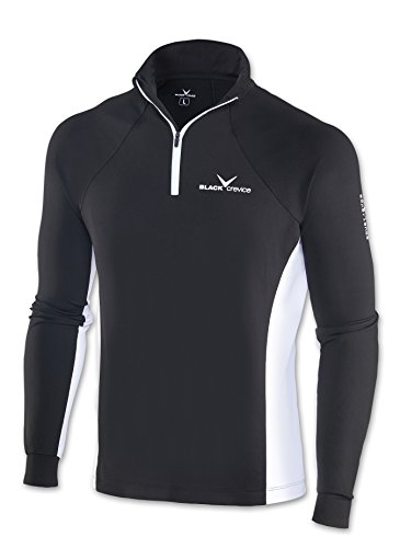 Black Crevice Camiseta Manga Larga Técnica Negro/Blanco XL