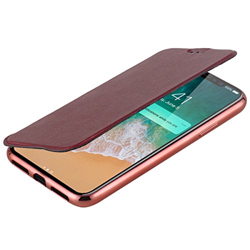 iPhone-X-CaseiPhone-10-Case-Snewill-Slim-PU-Leather-Folio-Flip-Case-with-Card-Slot-Clear-Soft-TPU-Back-Cover-for-Apple-iPhone-X