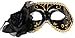 Produktbild Hand gefertigte Venezianische Maske! Verschiedene Farben!: Farbe: M7 schwarz-gold
