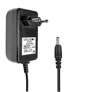 CircuitBox (6.6 Feet) Ac Dc Adapter Charger Compatible for Yamaha PSR170 PSR-275 PSR-260 PSR260 P,N: PSR170 PSR-275 PSR-260 PSR260 Electronic Digital Piano Midi Keyboard Spare Power Power Plug Cord