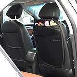 Estable sin tambalearse: fíjalo en el asiento del coche con una hebilla ajustable y con unos ganchos de cuerdas elásticas.