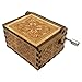 Produktbild TAOtTAO Handgemachtes hölzernes Handwerk der hölzernen Spieluhr der Spieluhr Reine handklassische Spieluhr Hand-Holz-Spieluhr Kreative Holzhandwerk Beste Geschenke (A)