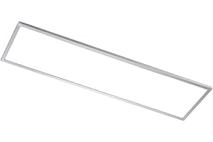 LAMPENWELT LED Plafonnier Arthur (Moderne) en Blanc e. a. pour Salon & Salle à manger, Eclairage LED, Panneau Luminaire Plafonnier, Lampe Plafond, Eclerage Interieur