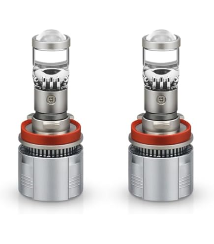 2 Ampoules H4 LED Phare 16000LM - 100W, 6500K, Blanc Froid - Compatible Voiture, Moto, Installation Facile