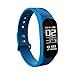 Produktbild wp112 Wasserdicht IP67 Herzfrequenz Monitor Bluetooth nachhaltige HR Smart Armband Handgelenk Band (blau)