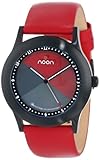 noon copenhagen Unisex- Armbanduhr Design rot 17016